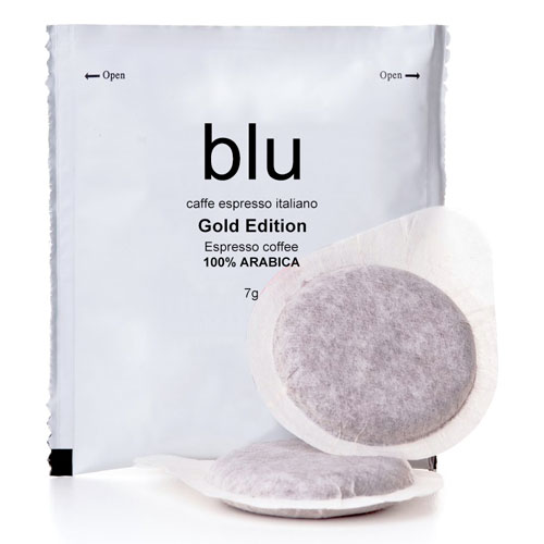 Easy serving espresso Blu Caffe, χάρτινη ταμπλέτα 100% Arabica